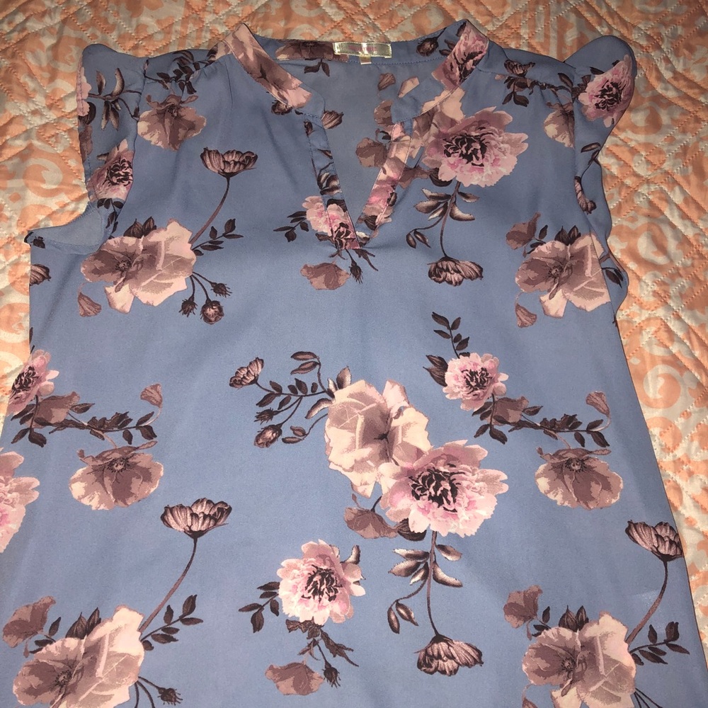 Purple blouse